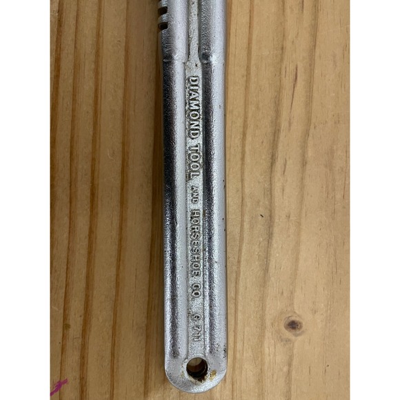 Vintage Diamond Tool and Horseshoe Forged C711 Adjustable Wrench - Picture 3 of 6